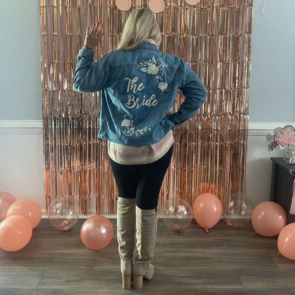 David’s Bridal BRIDE Denim Jacket